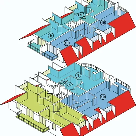Haus Niedersachsen 10 Lägenhet *
