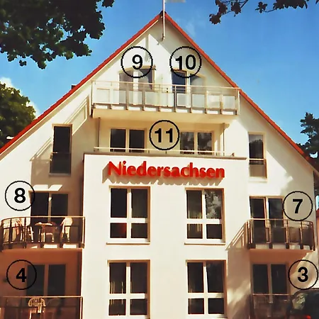 Haus Niedersachsen 10 Apartman *