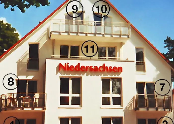 Haus Niedersachsen 10 Lägenhet *